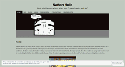 Desktop Screenshot of nathanholic.com