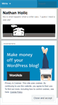 Mobile Screenshot of nathanholic.com